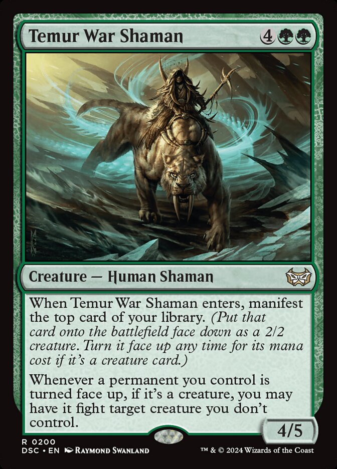 Temur War Shaman front