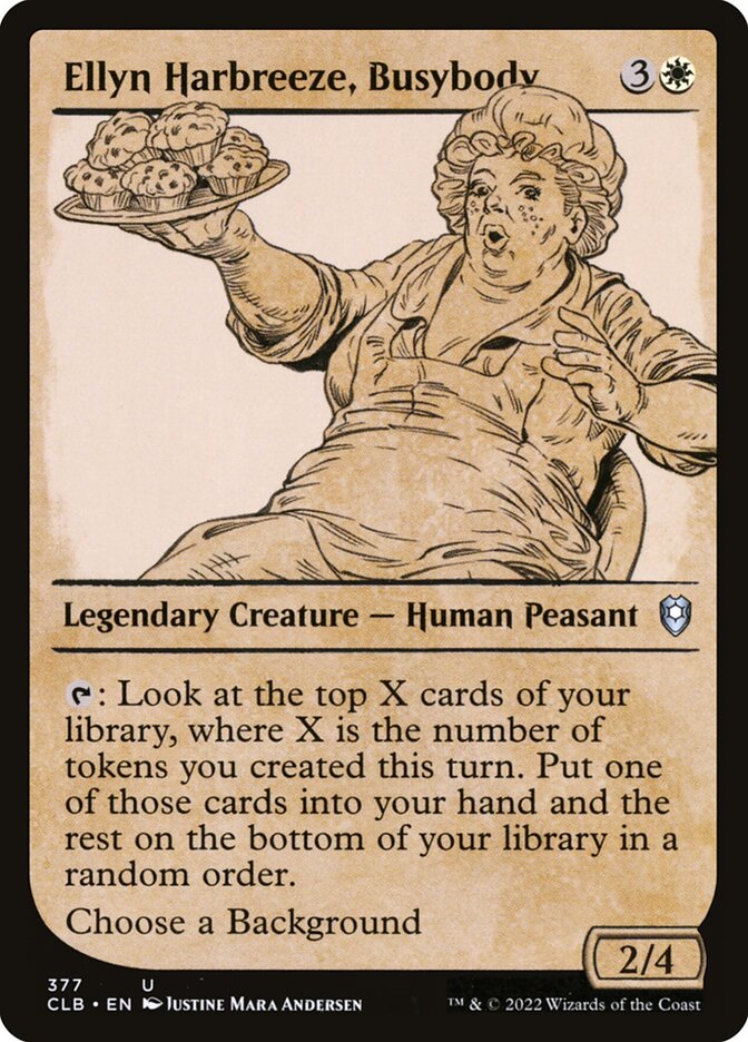 Ellyn Harbreeze, Busybody front