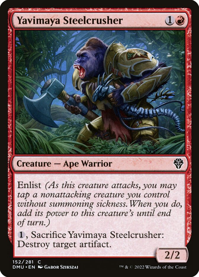 Yavimaya Steelcrusher front