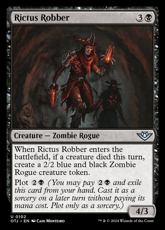 Rictus Robber front