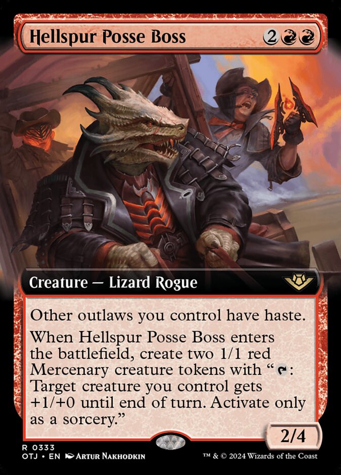 Hellspur Posse Boss front