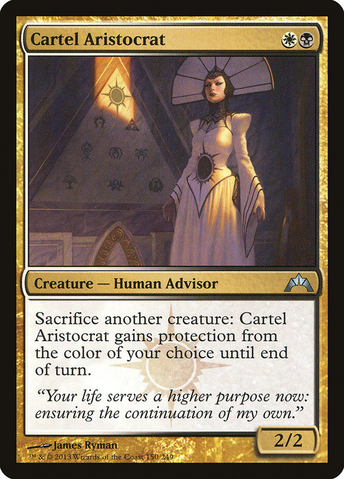 Cartel Aristocrat front