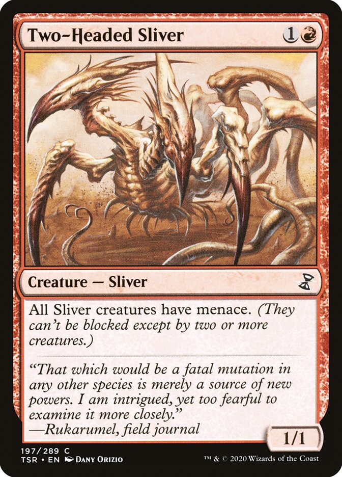 Two-Headed Sliver front