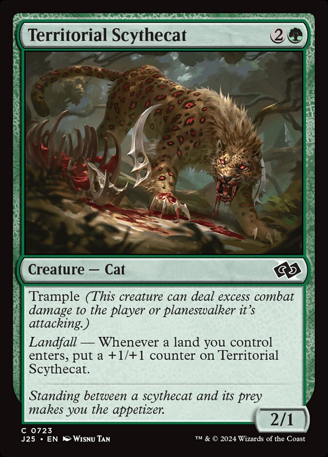 Territorial Scythecat front