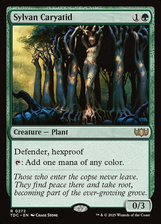 Sylvan Caryatid front