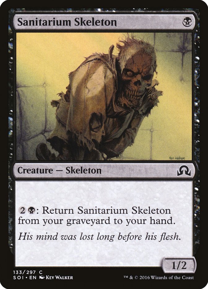 Sanitarium Skeleton front