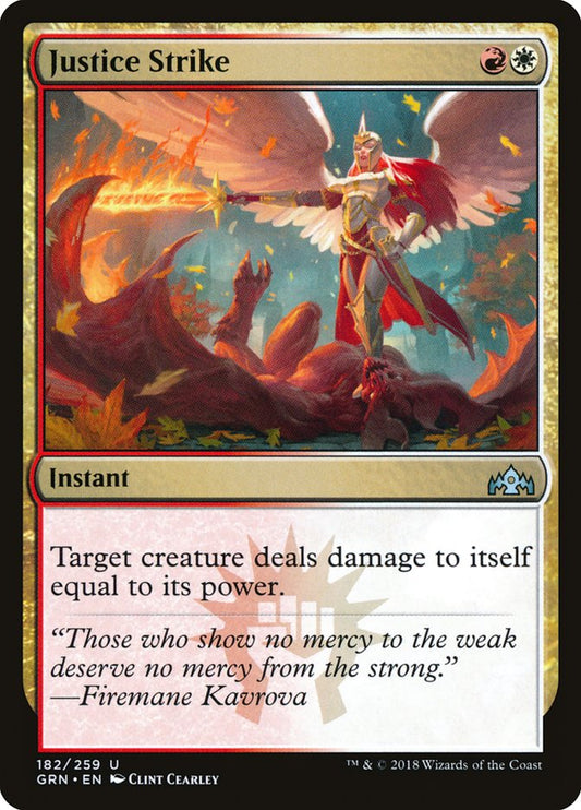 Justice Strike front