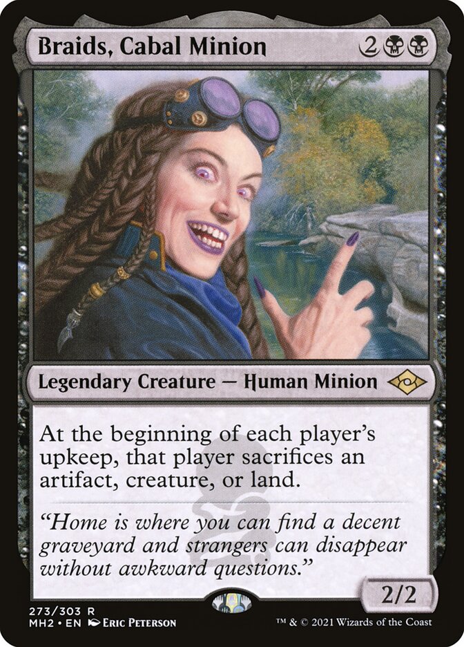 Braids, Cabal Minion front