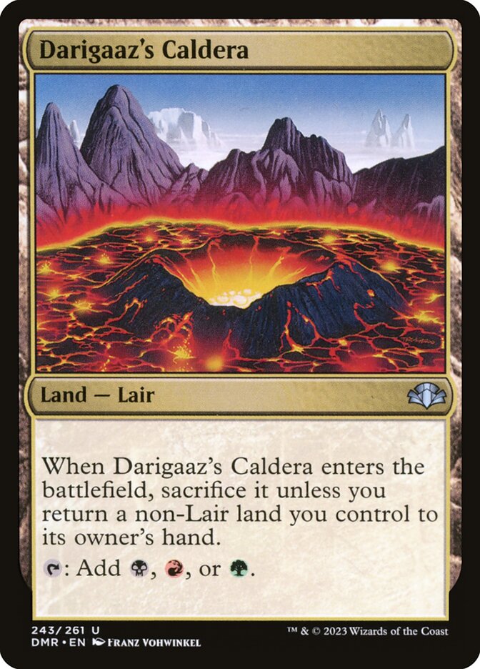 Darigaaz's Caldera front