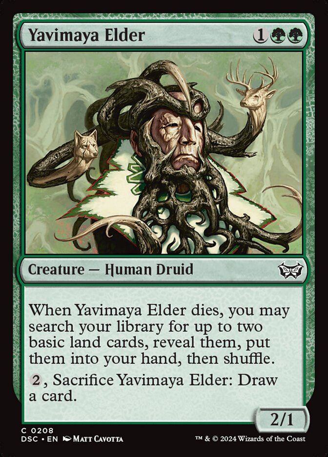 Yavimaya Elder front