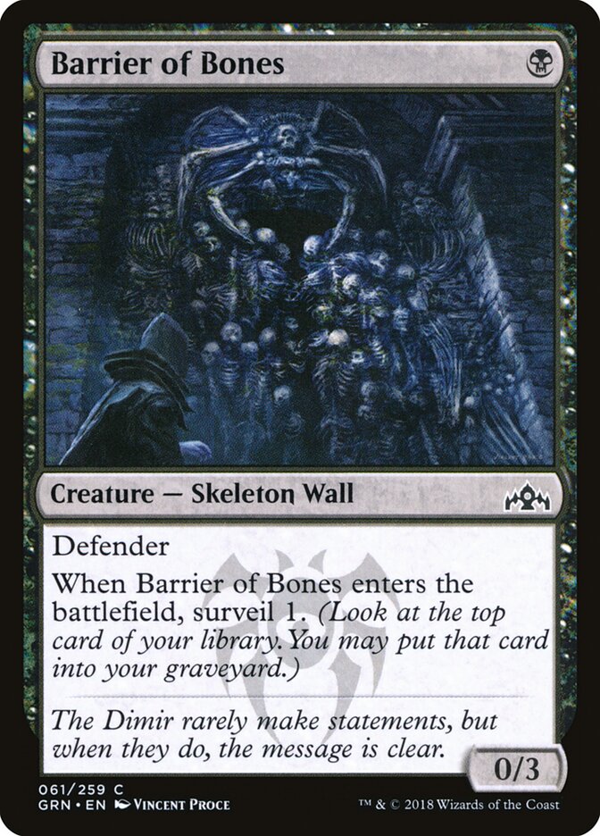 Barrier of Bones front