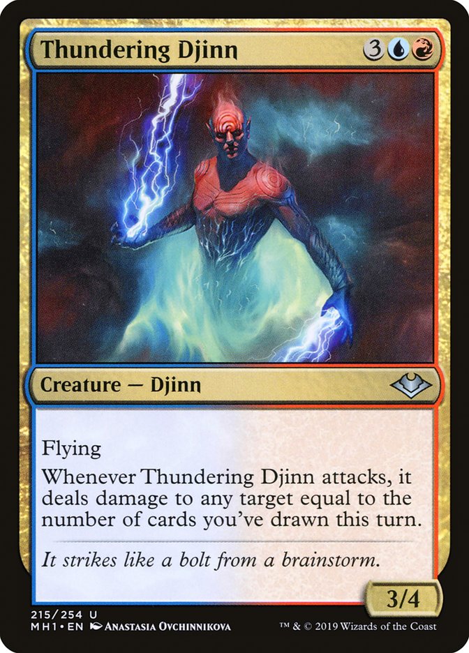 Thundering Djinn front