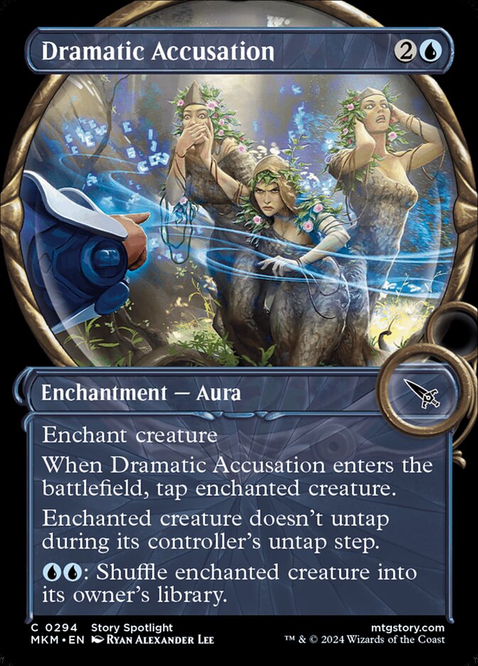 Dramatic Accusation front