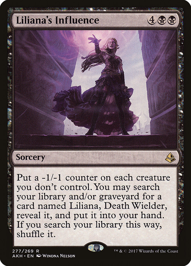 Liliana's Influence front