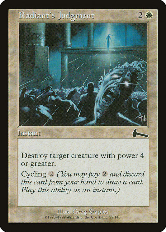 Radiant's Judgment front