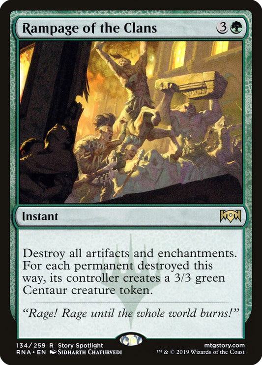 Rampage of the Clans front