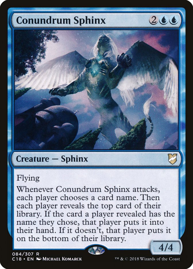 Conundrum Sphinx front