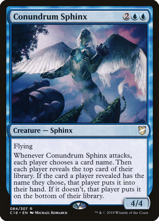Conundrum Sphinx front