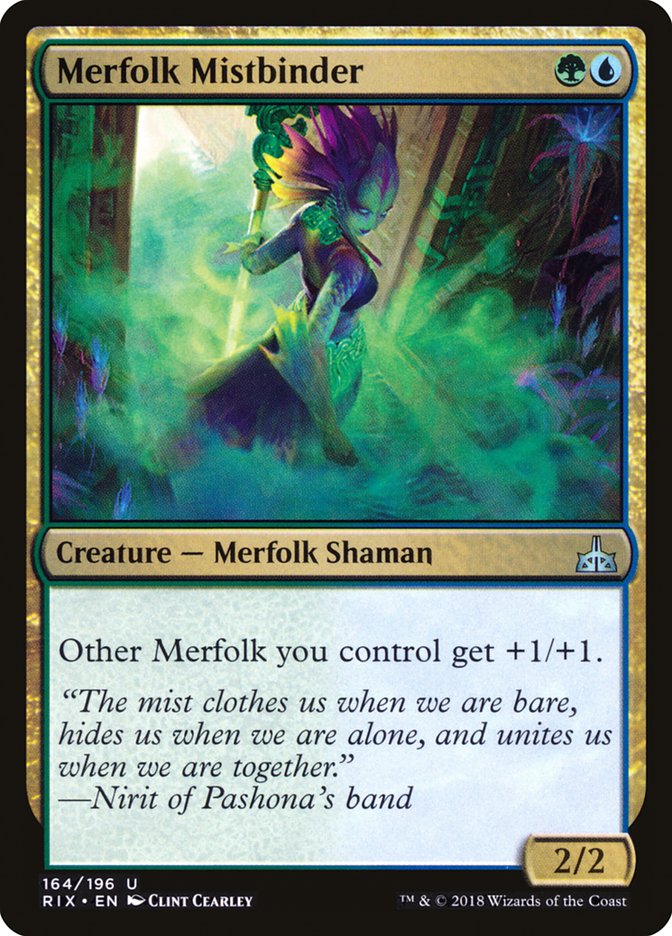 Merfolk Mistbinder front