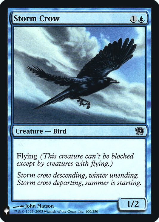 Storm Crow front