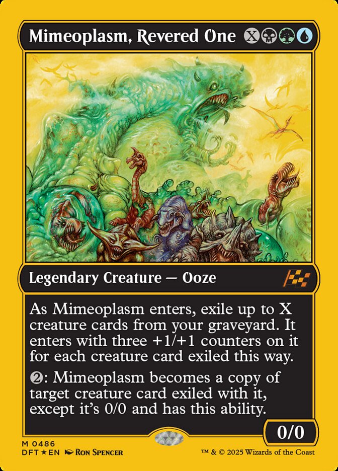 Mimeoplasm, Revered One front