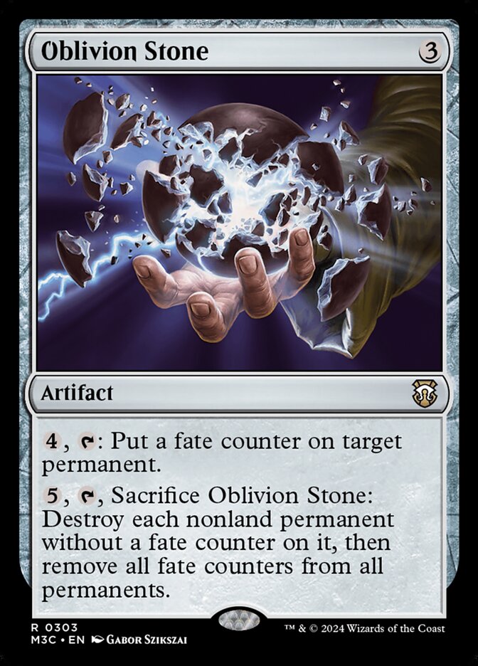 Oblivion Stone front