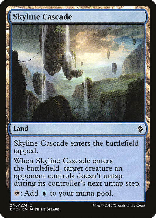 Skyline Cascade front