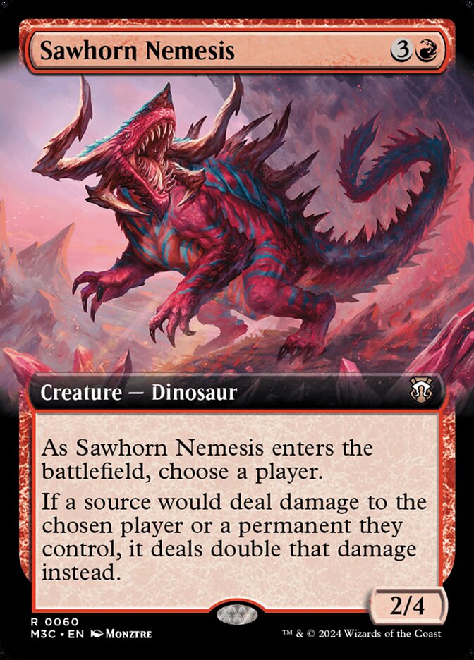 Sawhorn Nemesis front