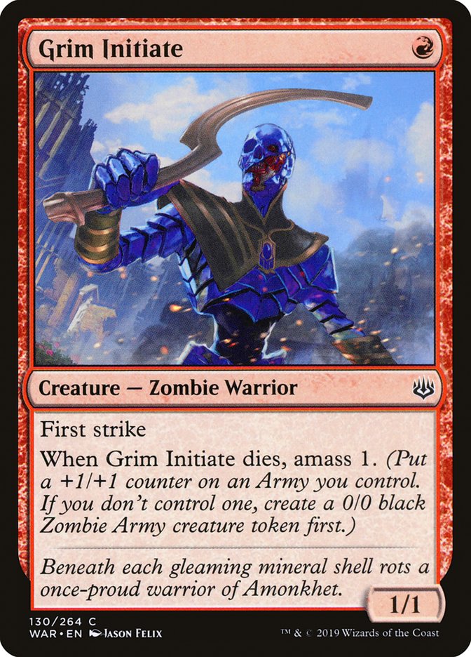 Grim Initiate front