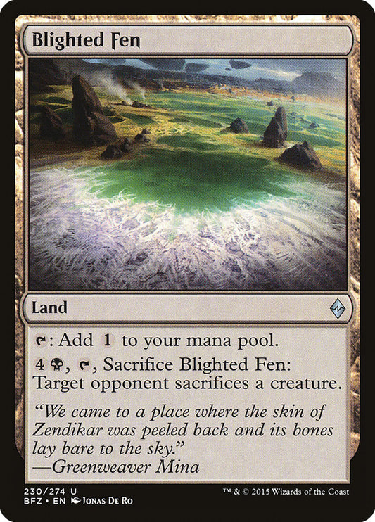 Blighted Fen front