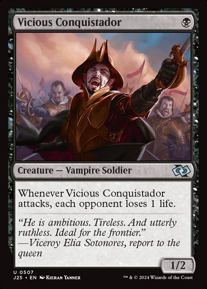 Vicious Conquistador front