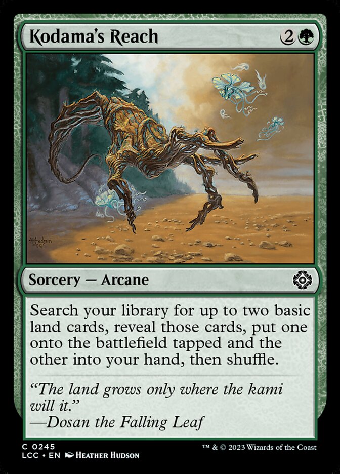 Kodama's Reach front