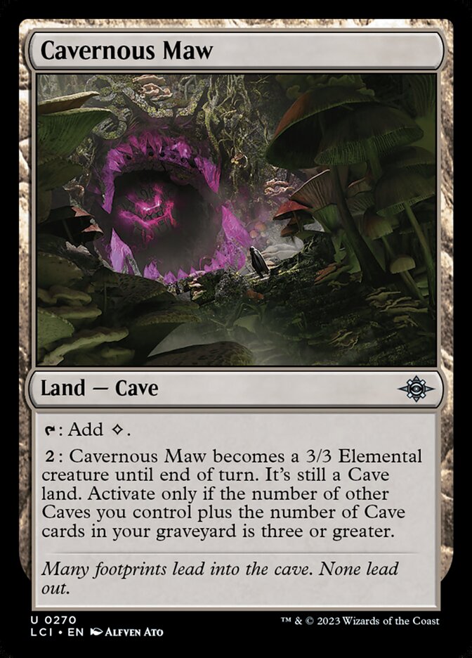 Cavernous Maw front