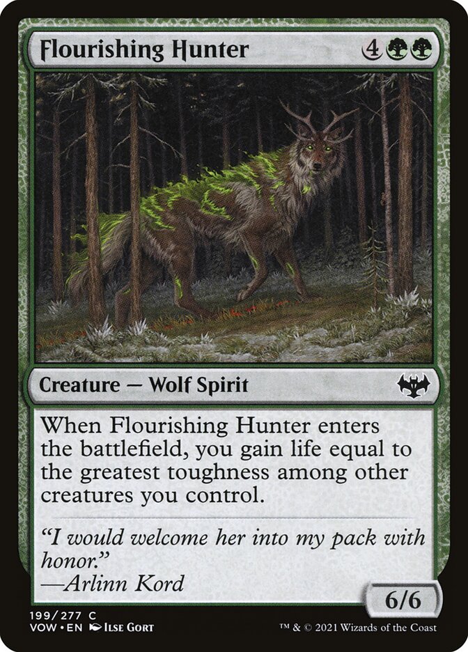 Flourishing Hunter front