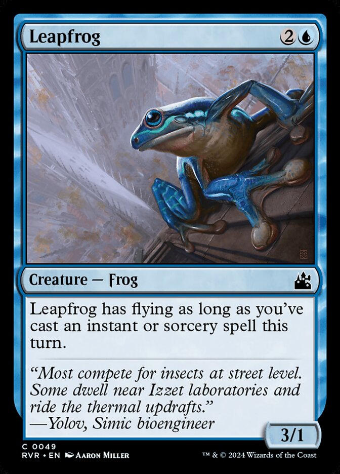 Leapfrog front