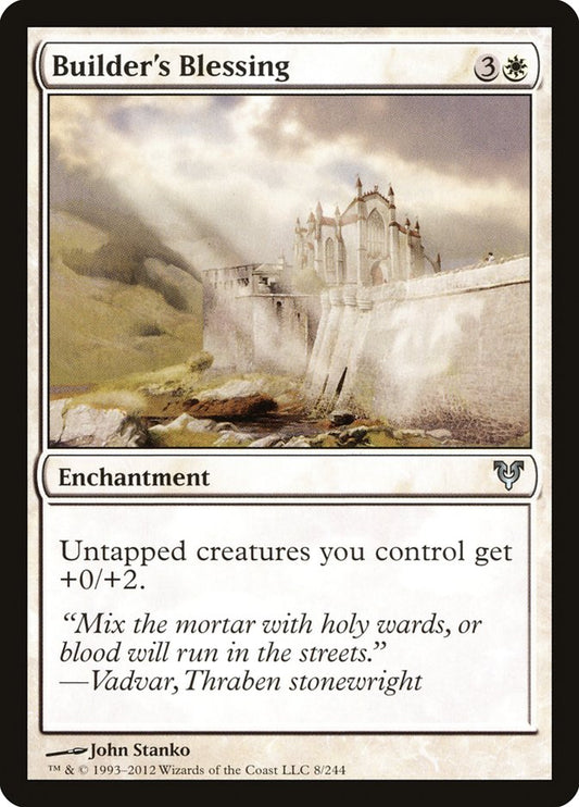 Builder's Blessing front