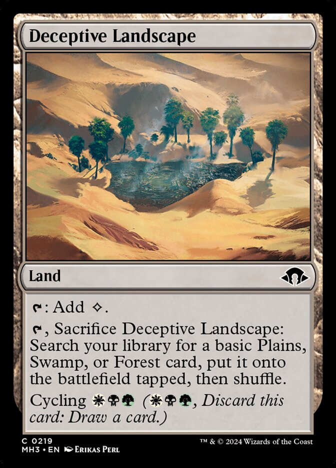 Deceptive Landscape front
