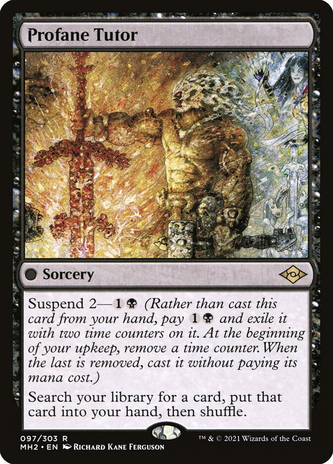 Profane Tutor front
