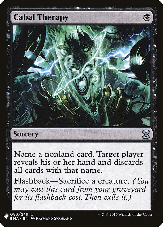 Cabal Therapy front