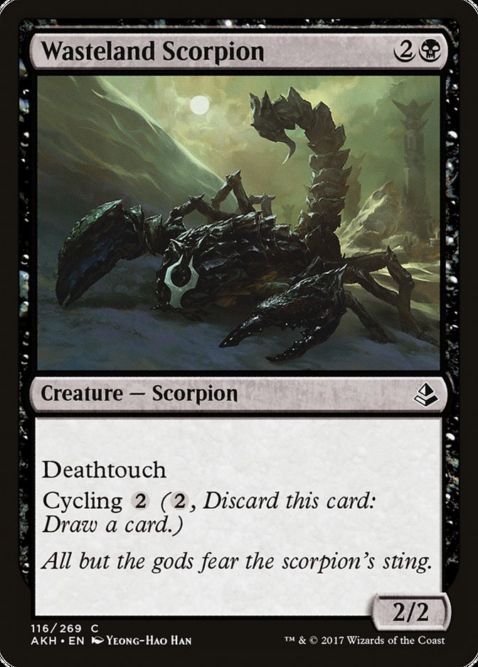 Wasteland Scorpion front