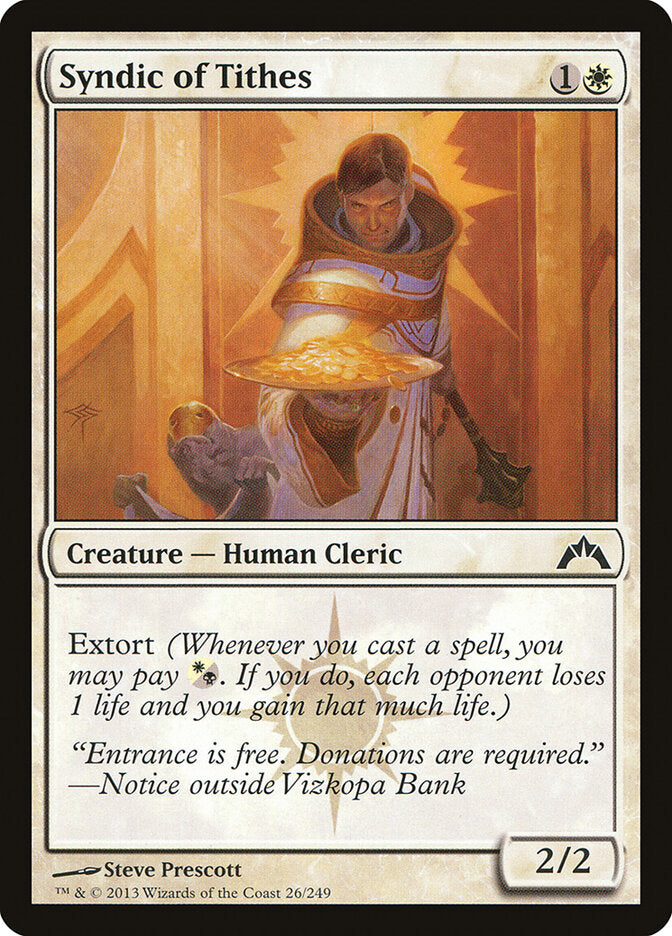 Syndic of Tithes front