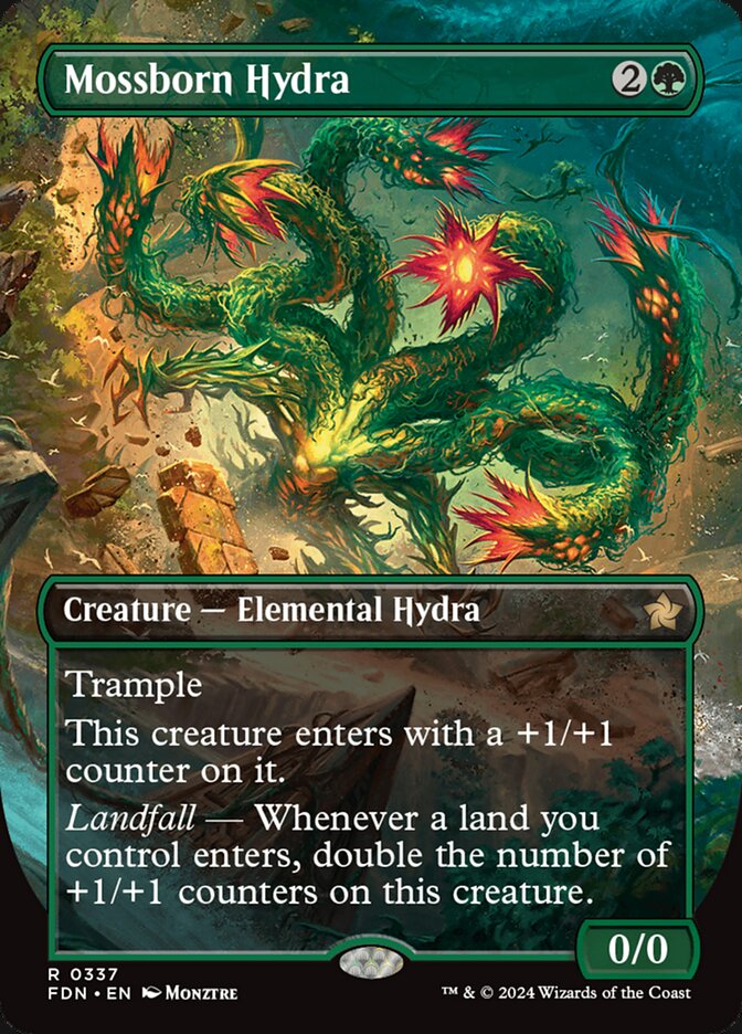 Mossborn Hydra front