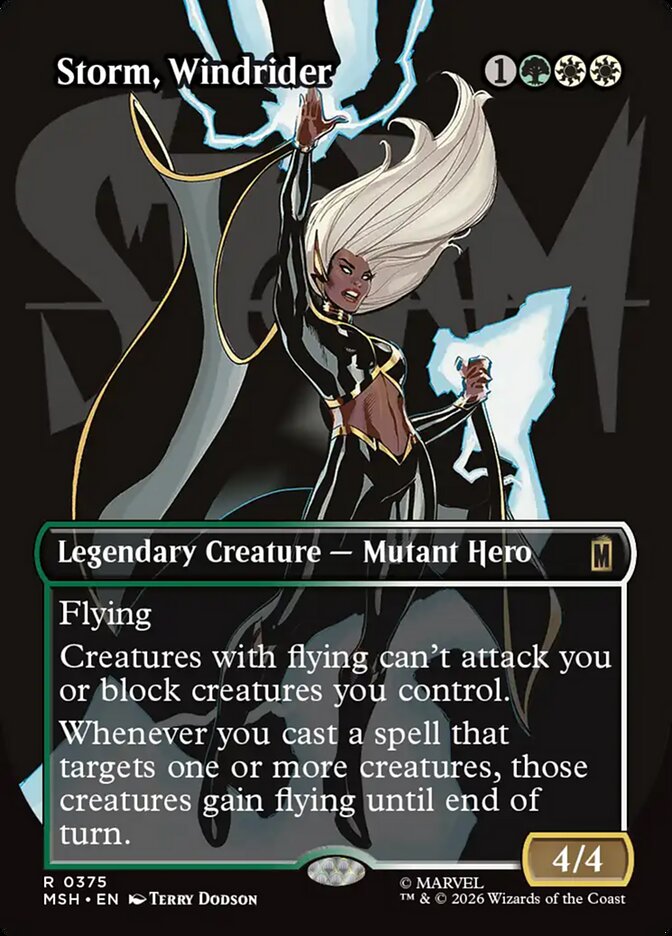 Storm, Windrider front
