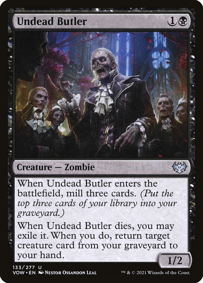Undead Butler front