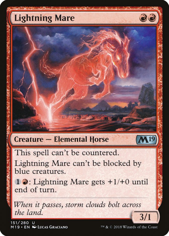 Lightning Mare front