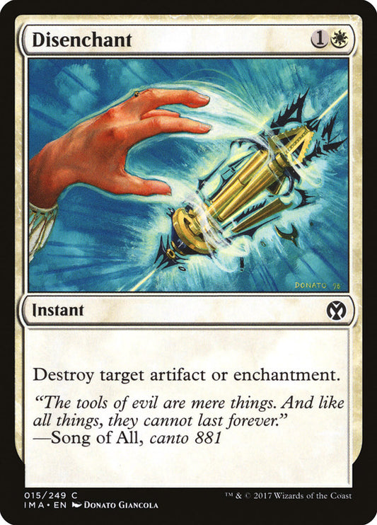 Disenchant front