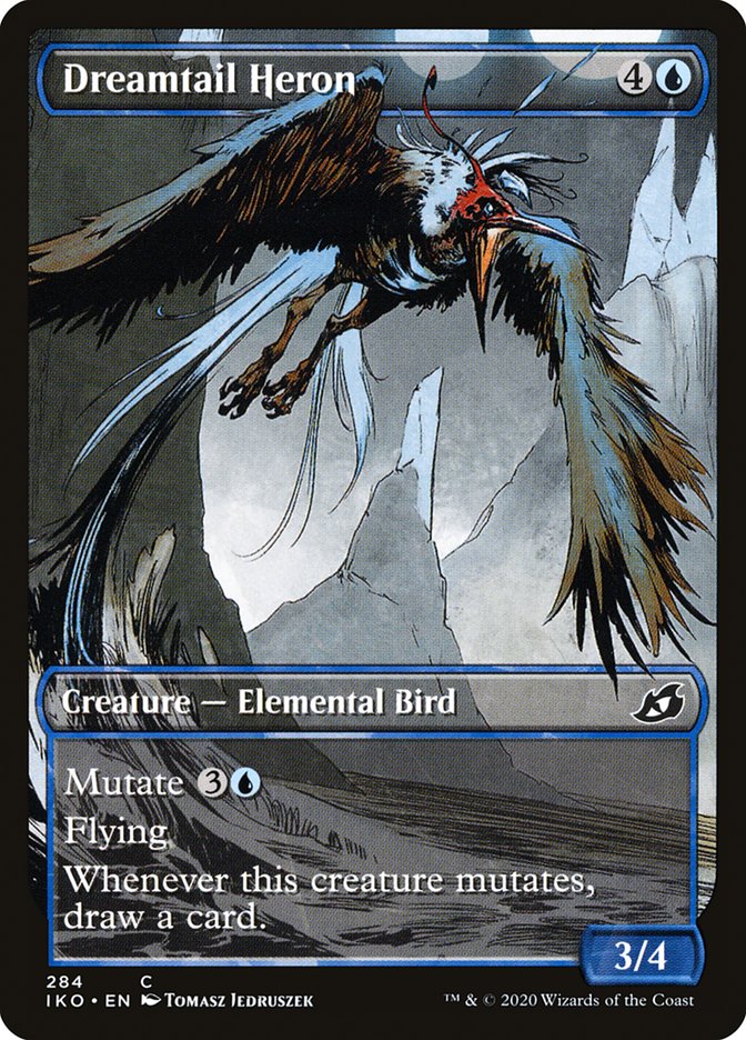 Dreamtail Heron front