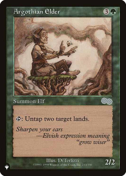 Argothian Elder front