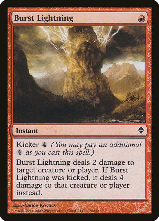 Burst Lightning front