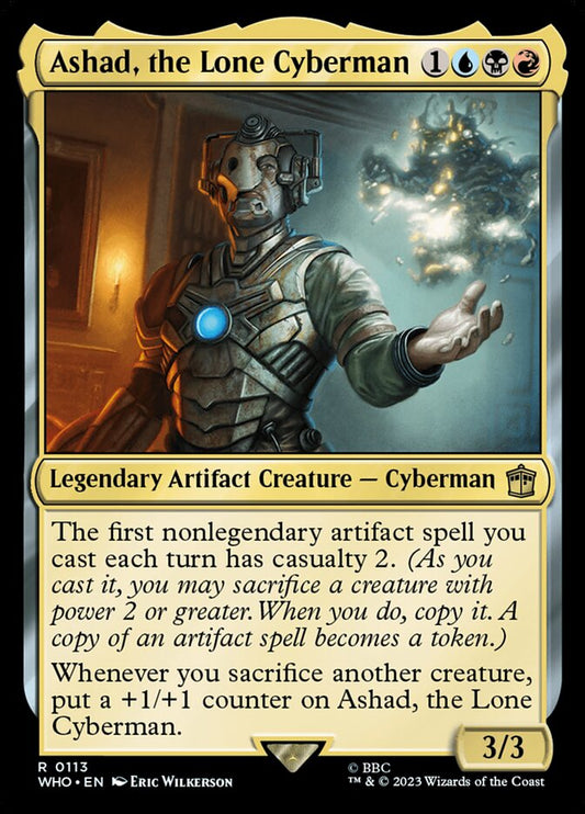 Ashad, the Lone Cyberman front